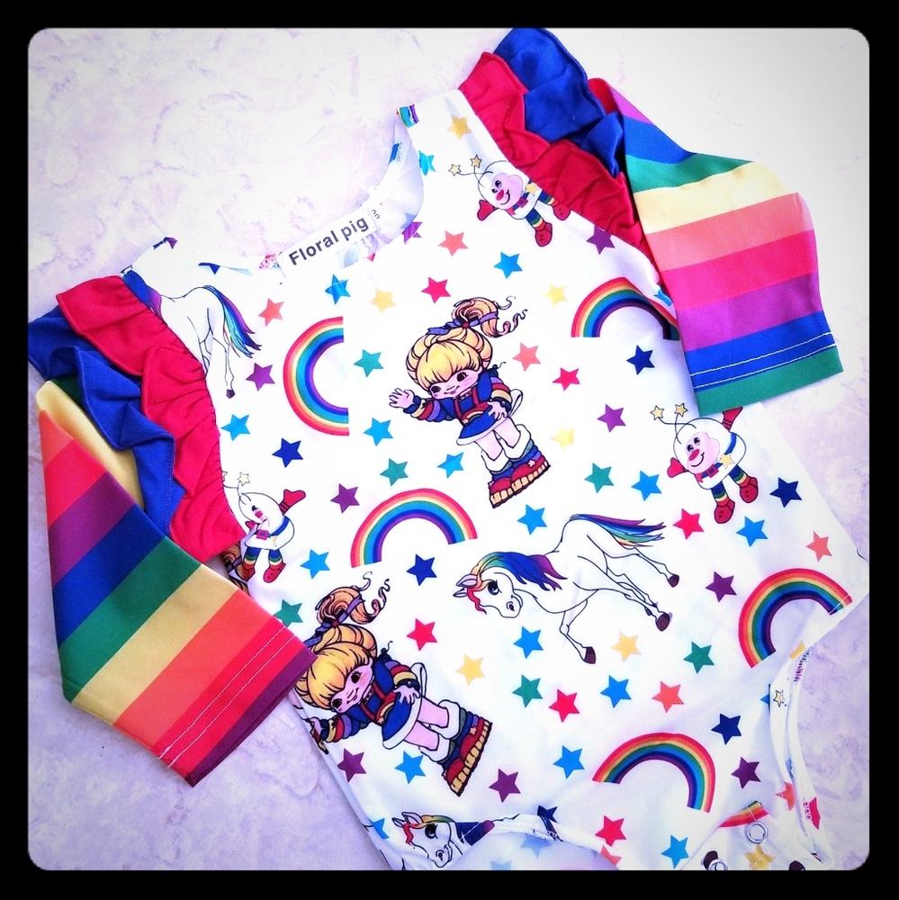 Rainbow Bright Onsie
